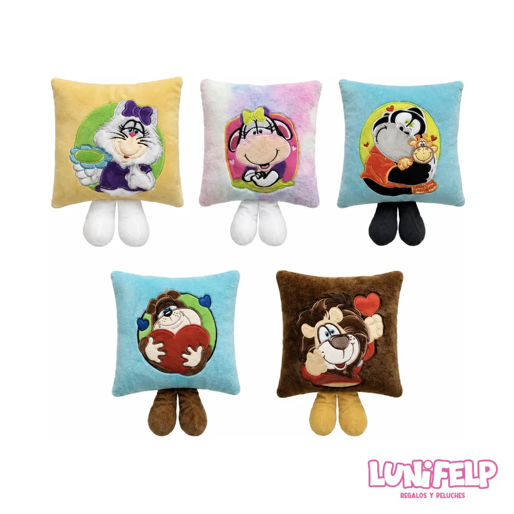 Cojín de Peluche Motivos Paticas 30 cm