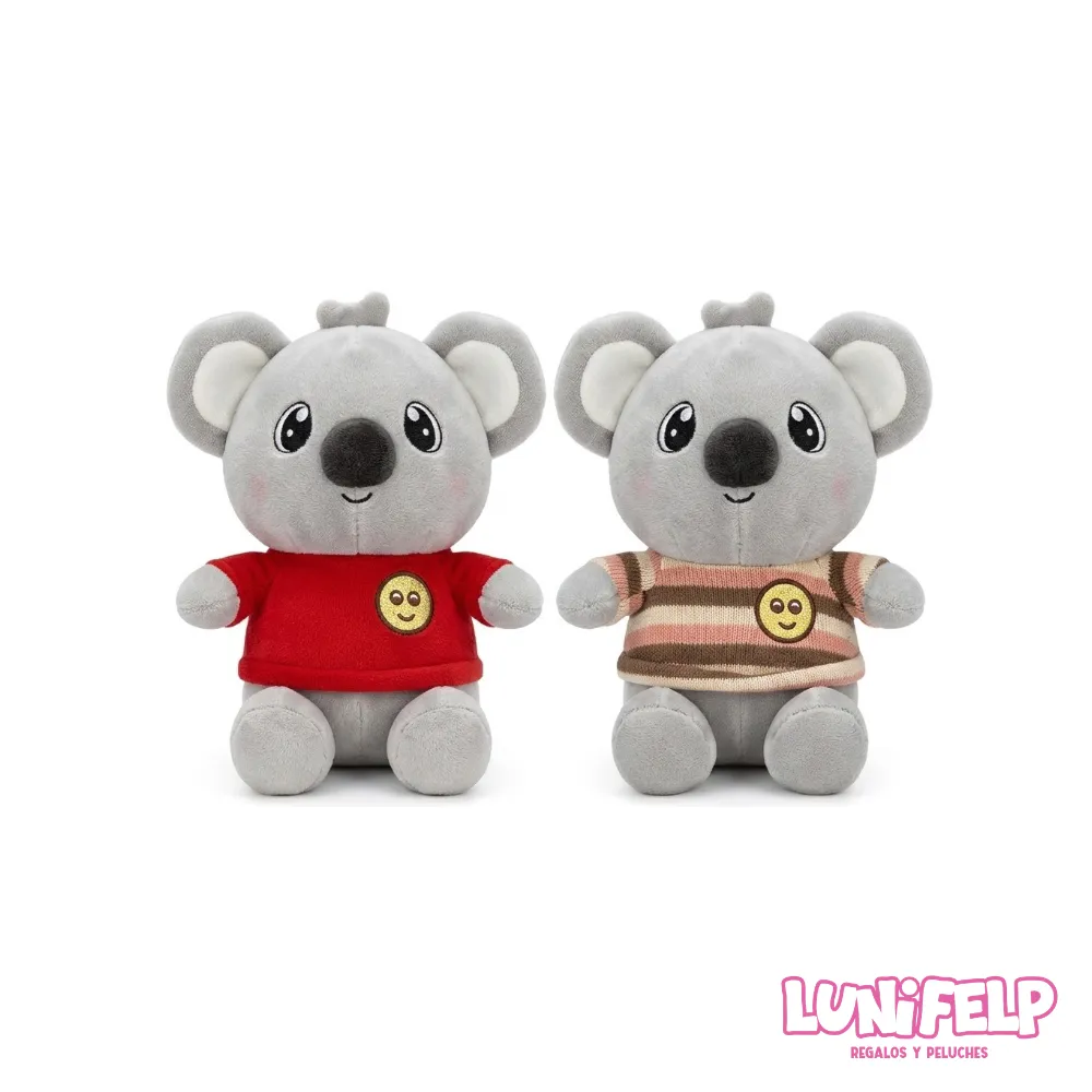 Peluche Koala con Saco de Lana 20 cm