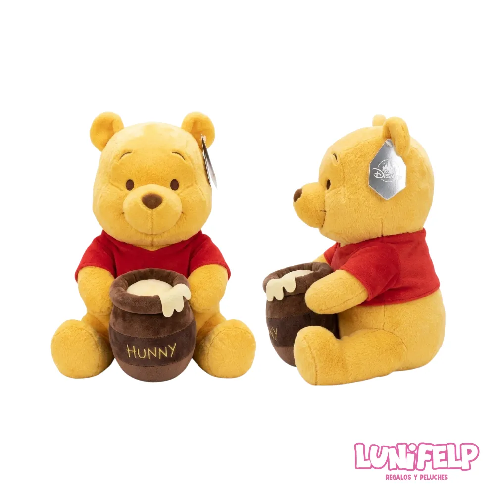 Peluche Winnie Pooh 40 cm con Tarro de Miel - Imagen 4