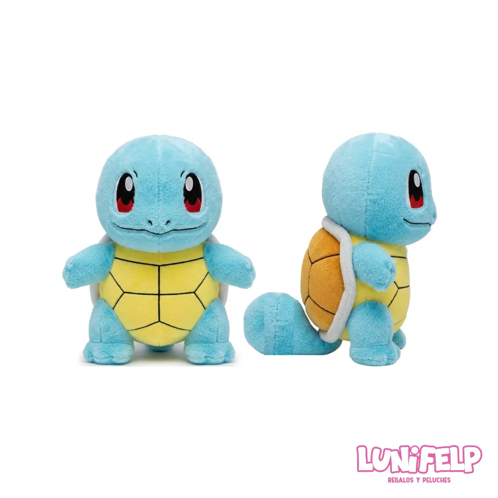 Peluche Squirtle Pokémon 22 cm