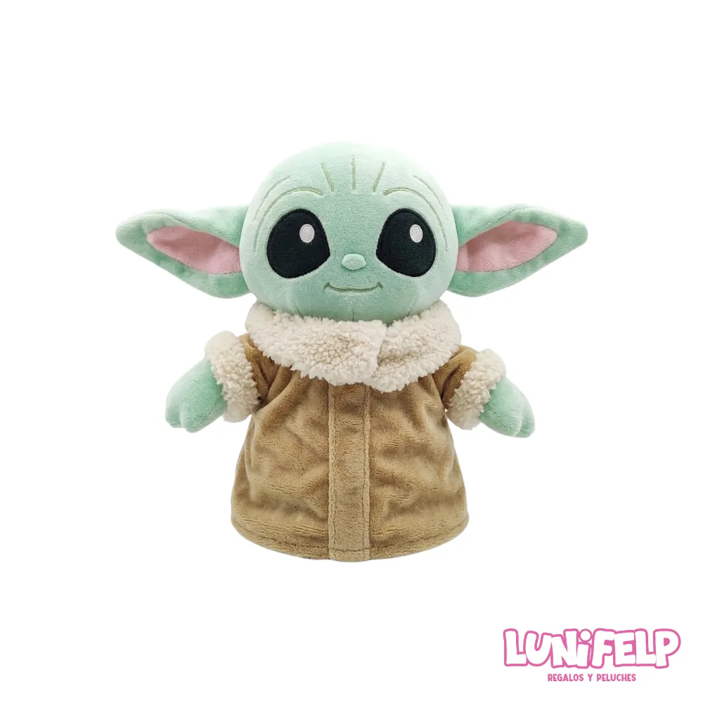 Peluche Baby Yoda (Grogu) de 25 cm – Suave y Original