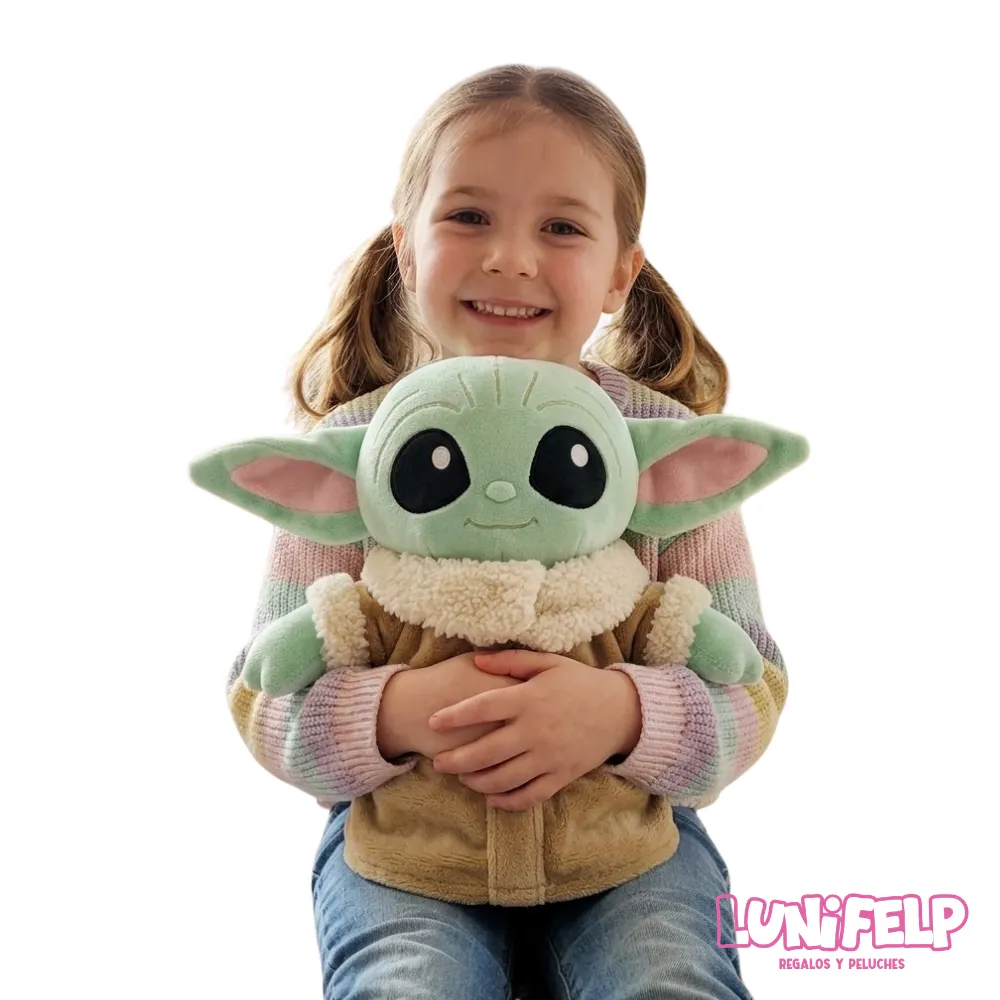 Peluche Baby Yoda Grogu 35 cm - Imagen 3