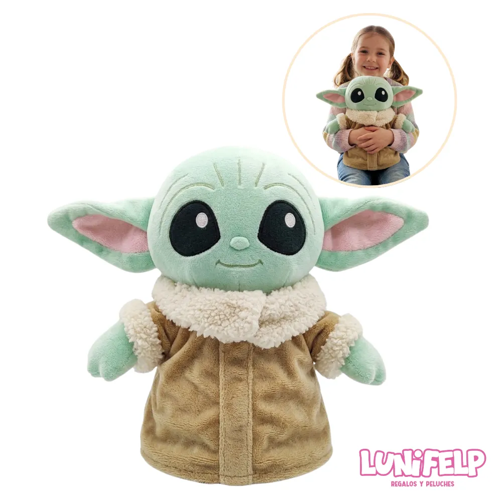 Peluche Baby Yoda Grogu 35 cm - Imagen 2