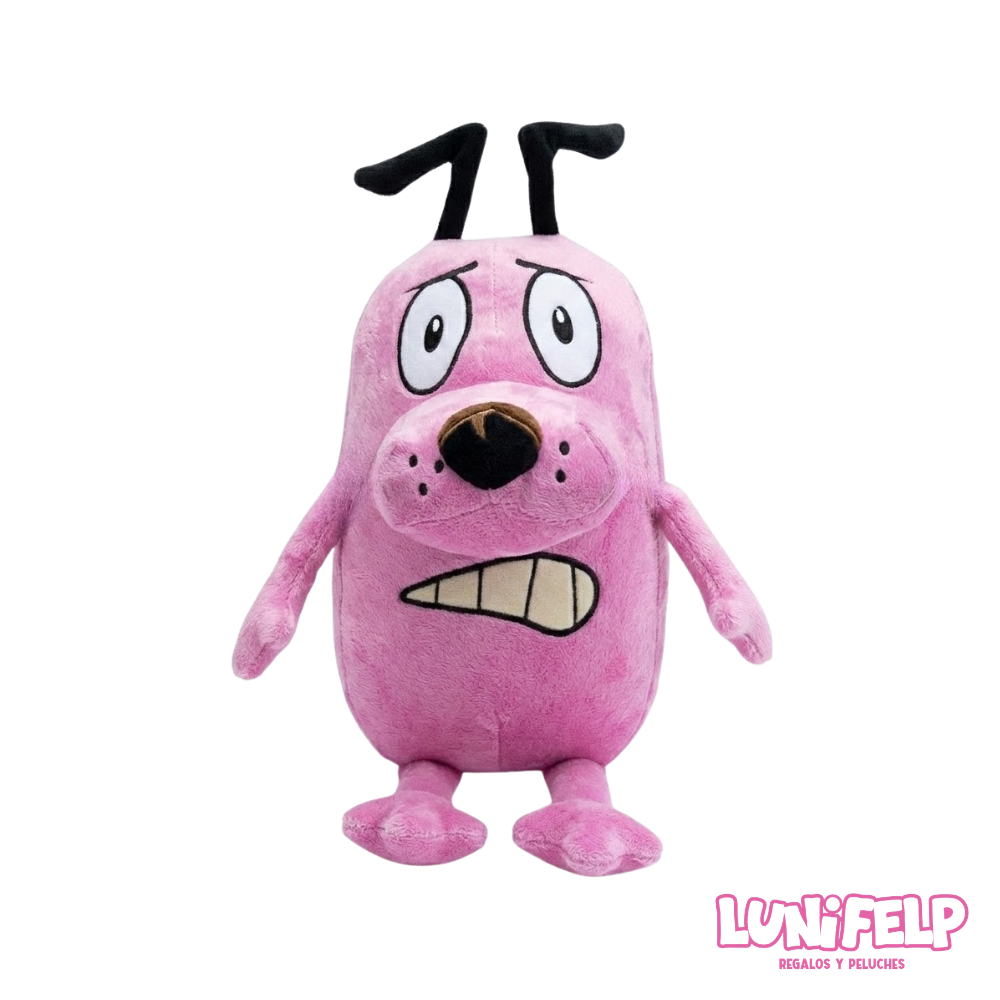 Peluche Coraje El Perro Cobarde 36 cm