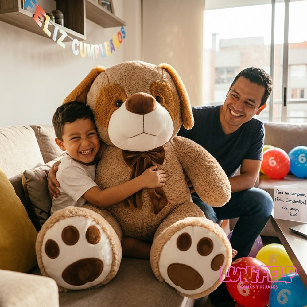 Perro de Peluche Gigante 100 cm (1 Metro) - Imagen 2