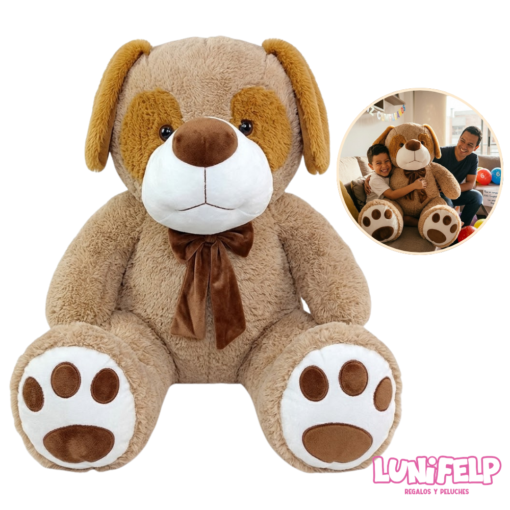 Perro de Peluche Gigante 100 cm (1 Metro) - Imagen 3