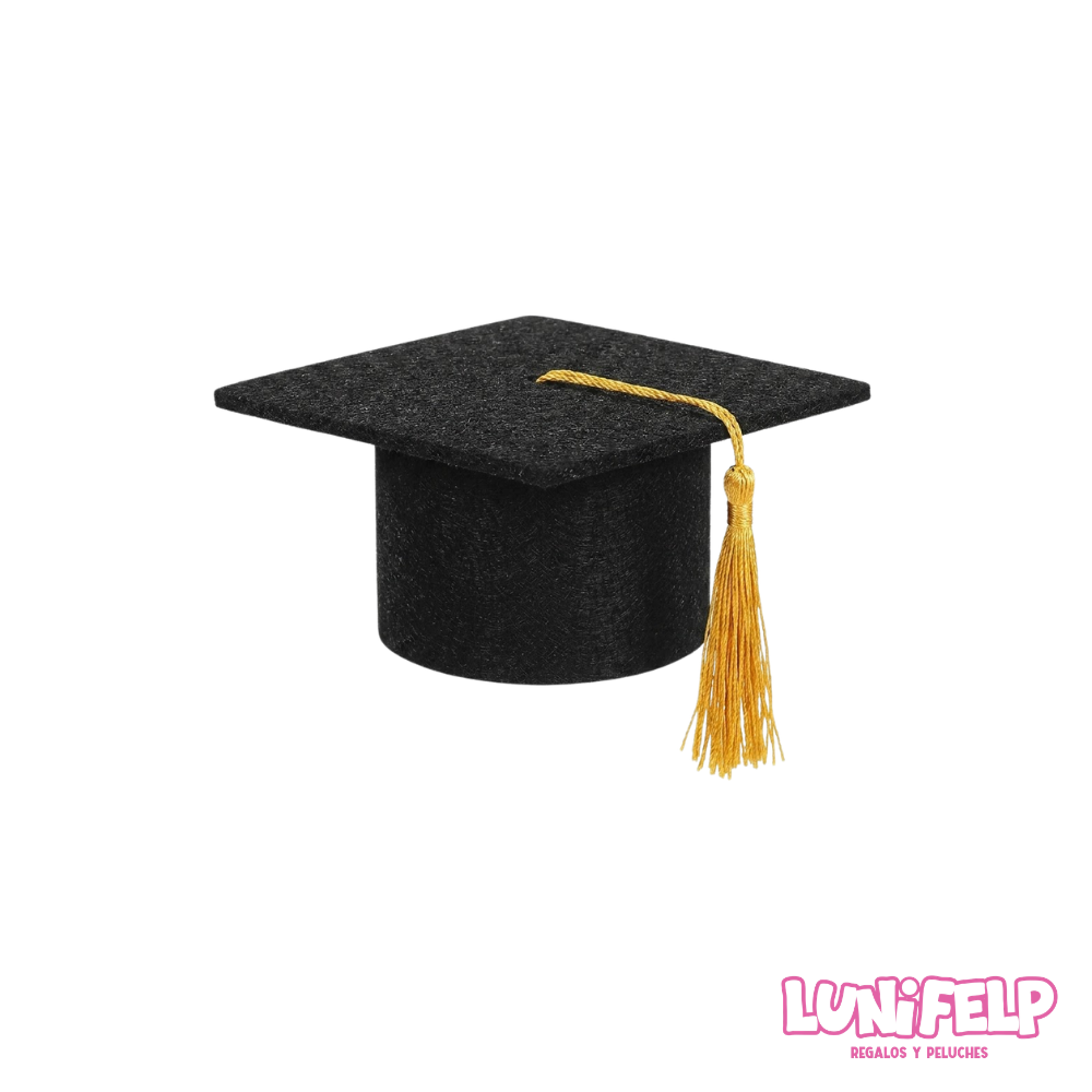 Mini Birretes de Graduación 5x5 cm - Paquete x12 - Imagen 4