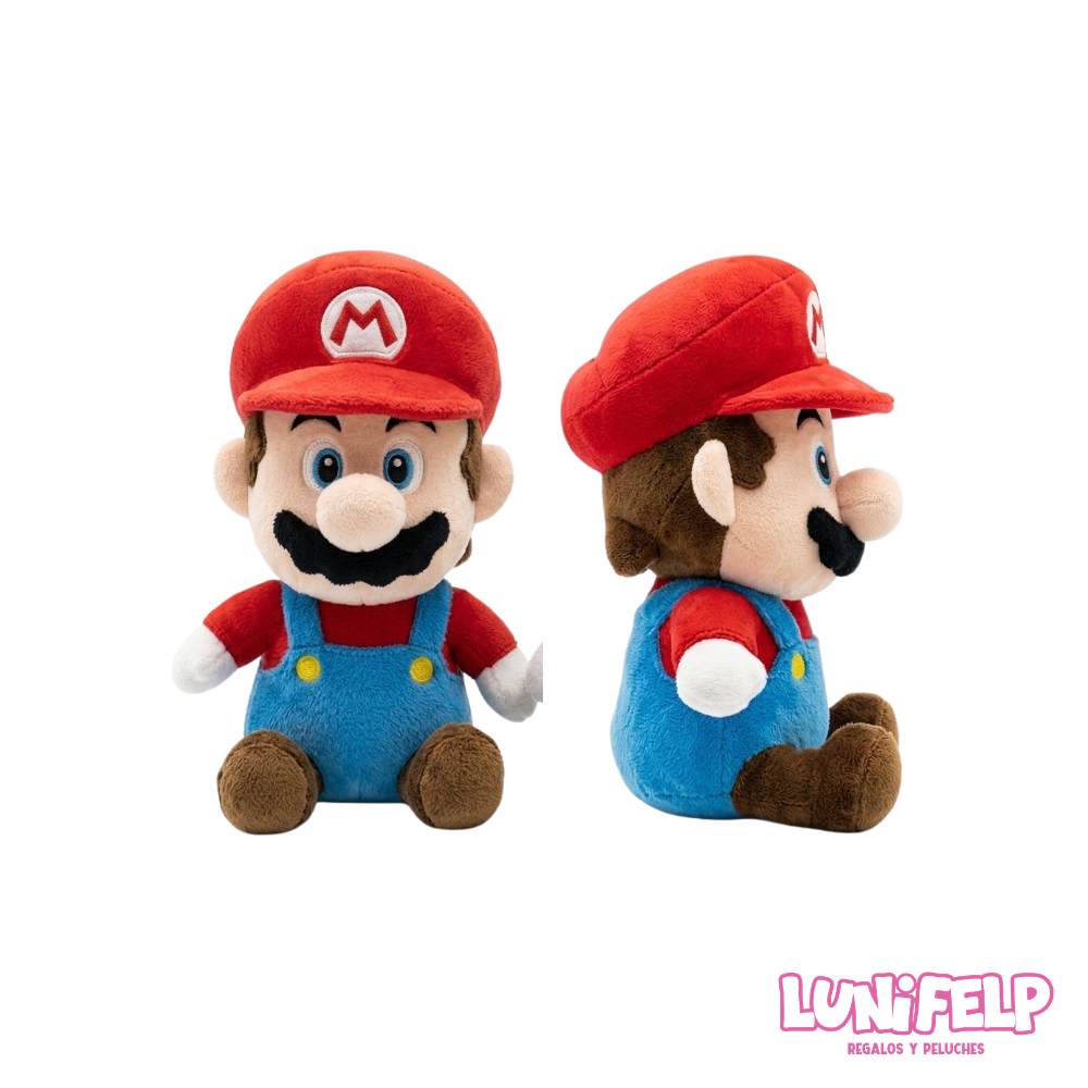 Peluche Mario Bros y Luigi 35 cm - Imagen 4