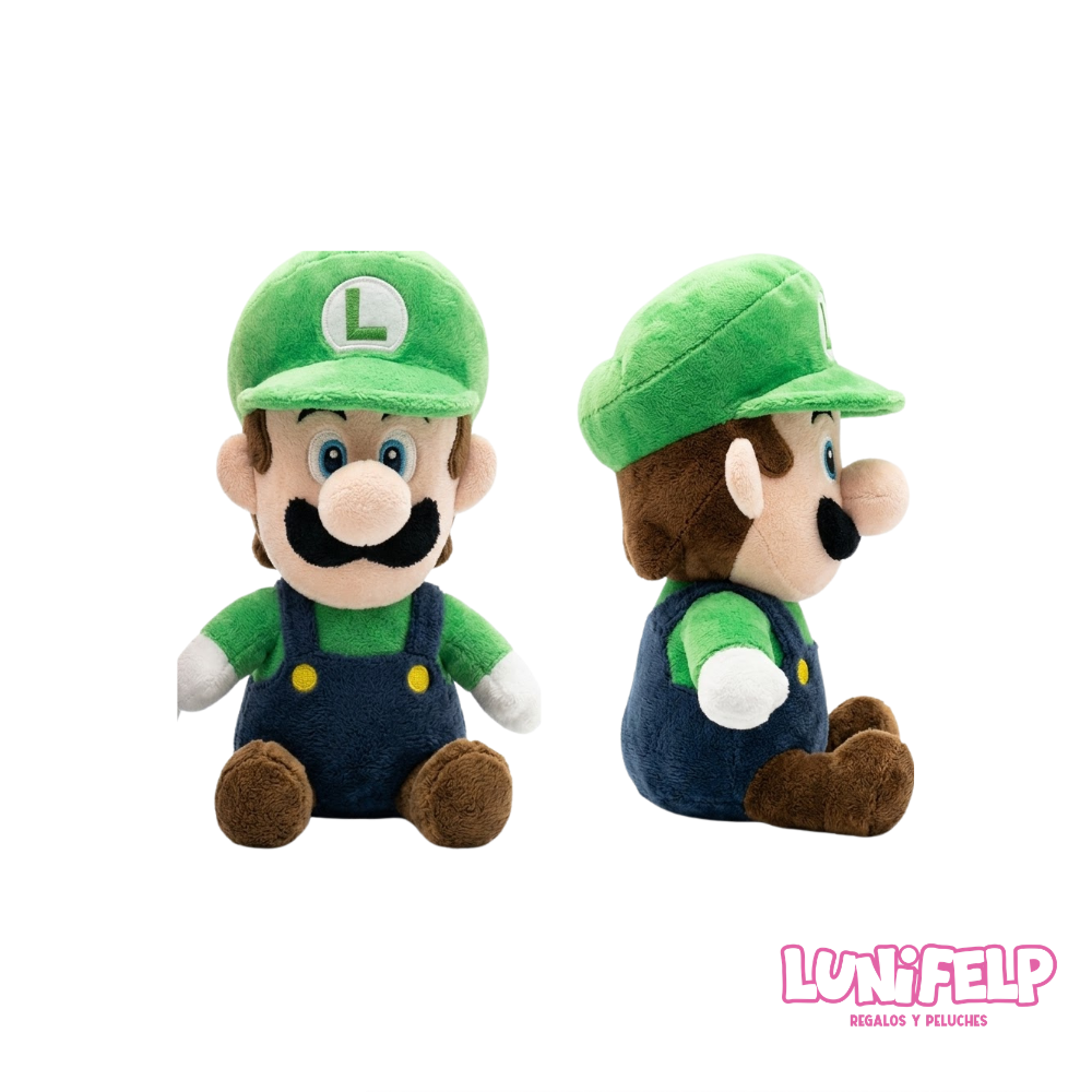 Peluche Mario Bros y Luigi 35 cm - Imagen 3