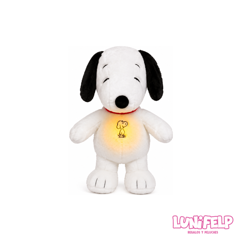 Peluche Snoopy Roncador 20 cm con Luz y Mecanismo