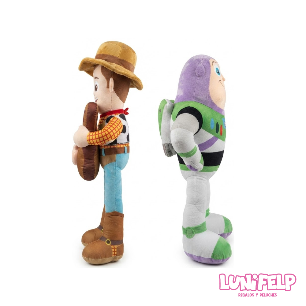 Peluche Toy Story 80 cm Gigante Buzz Lightyear y Woody - Imagen 3