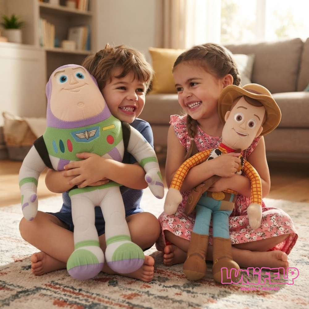 Peluche Toy Story 80 cm Gigante Buzz Lightyear y Woody - Imagen 2