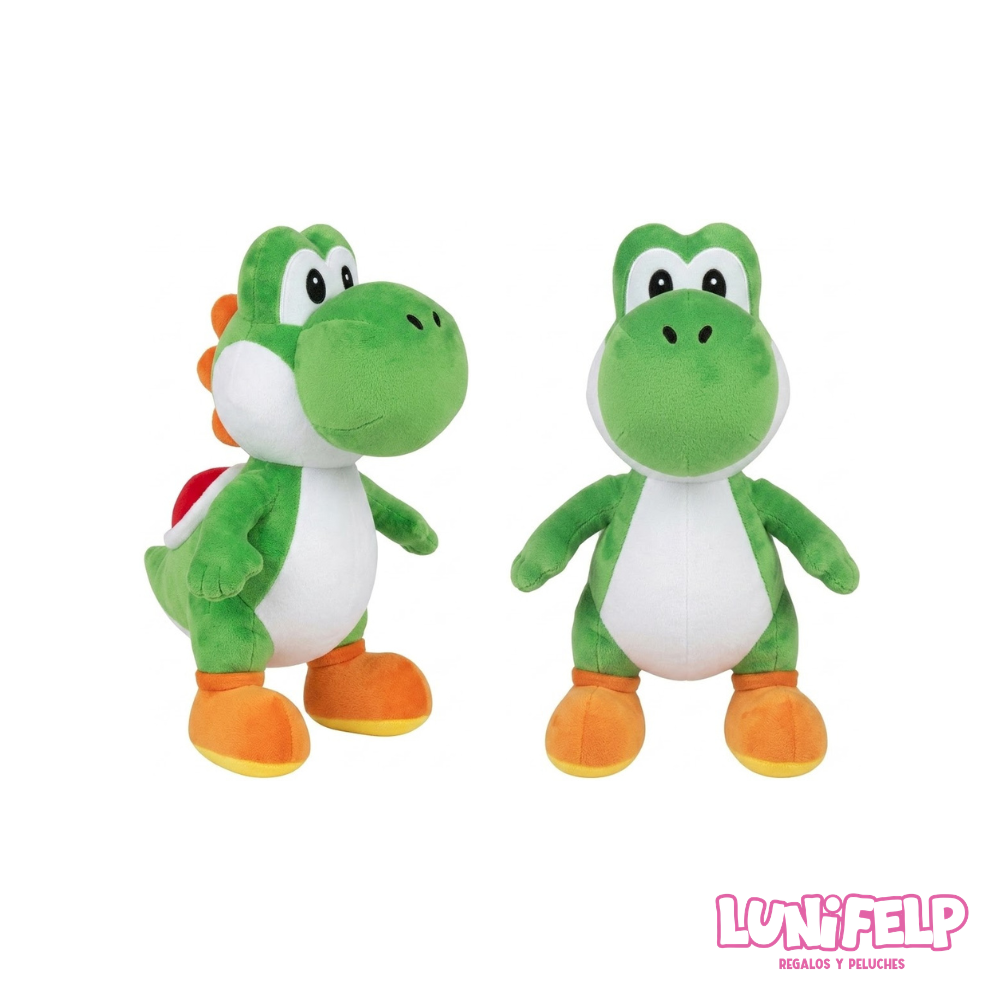 Peluche Yoshi Super Mario Bros 36 cm